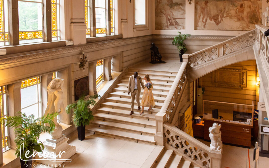 Civil wedding in Saint-Gilles